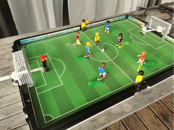 Valise terrain de foot Playmobil