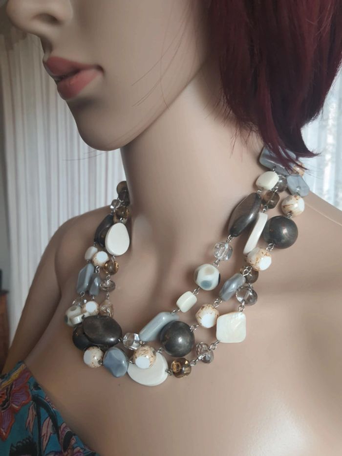 Magnifique Collier en pierre Riverstone - photo numéro 5