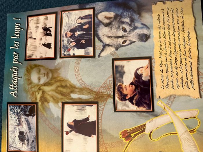 Album Panini complet + poster Le Monde de Narnia Chapitre 1 Lion sorcière blanche armoire magique - photo numéro 8