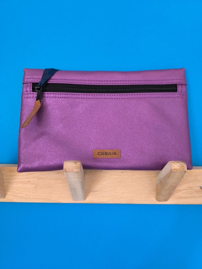 Sac Cabaïa Saturn 2 pochettes Édition limitée Noël Taille S neuf + 3 pochettes Mars / Moon / Uranus - photo numéro 10