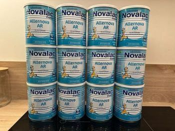 lot de 12 boites de lait allernova AR