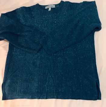 Pull bleu anthracite