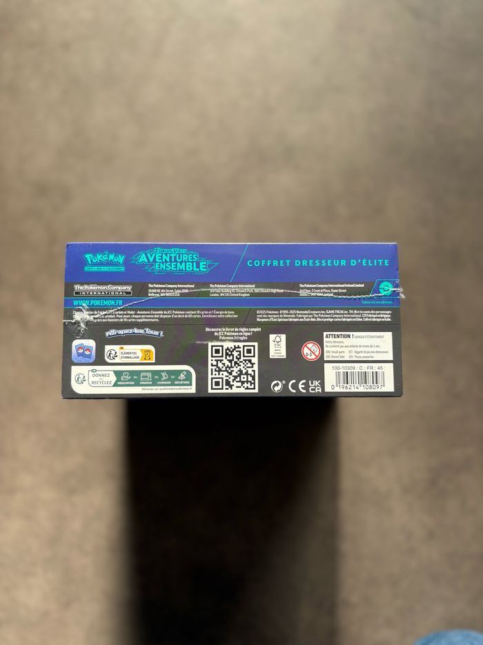 Etb Pokémon aventure Enssemble ev9 - photo numéro 7