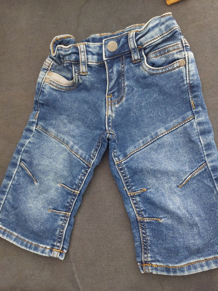 Short en jeans