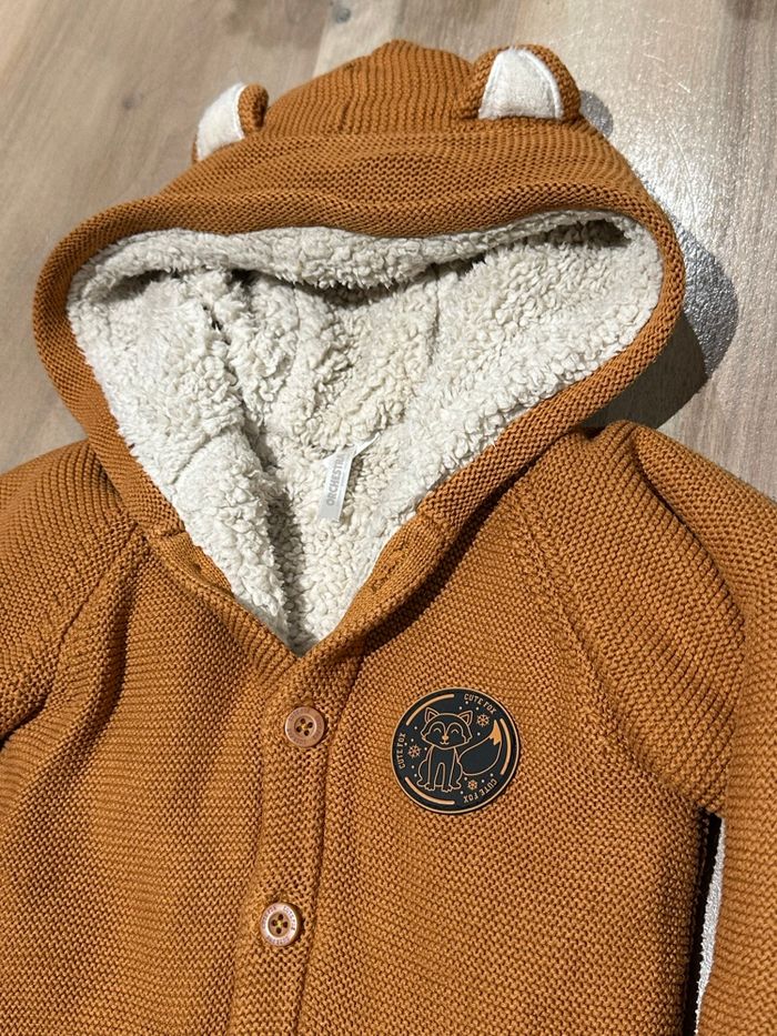 Veste chaude orchestra mixte taille 18 mois toute fouree moumoute douce - photo numéro 5