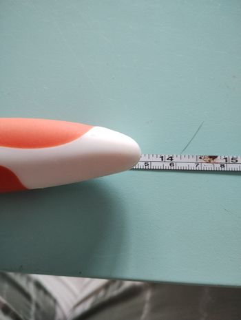 Grand couteau orange