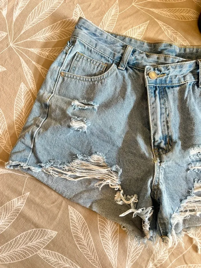 Short en jean femme - photo numéro 2