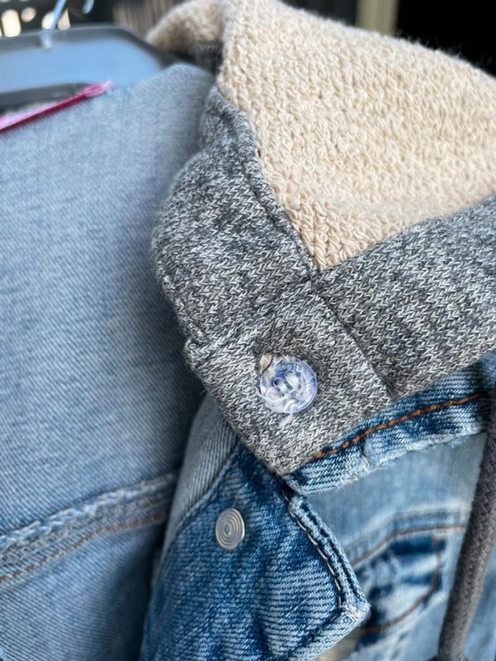 veste en jean à capuche Cache-Cache - photo numéro 7