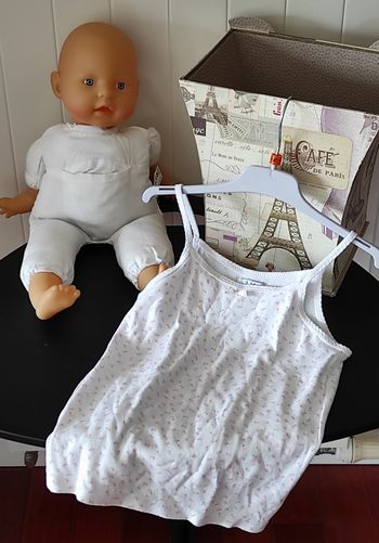 Maillot de corps fille 6 ans