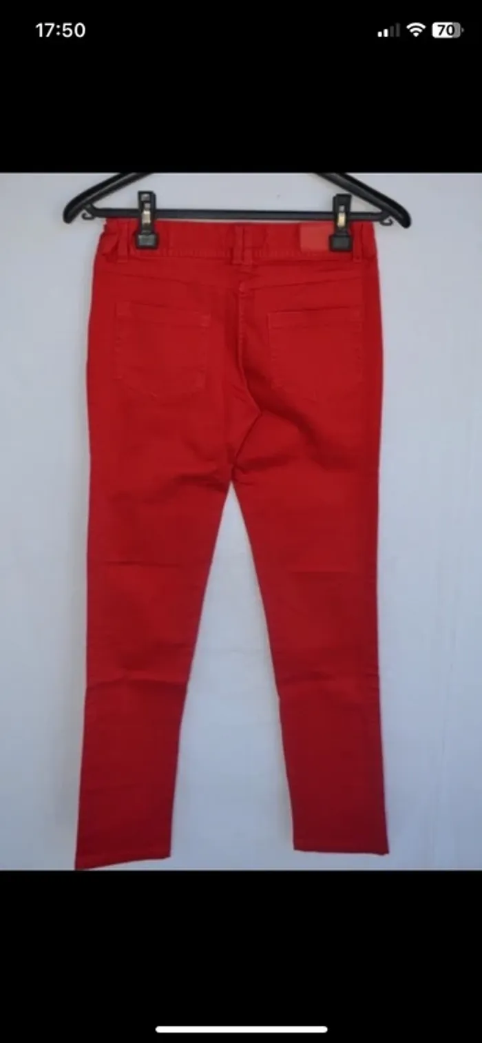 Pantalon rouge - photo numéro 6