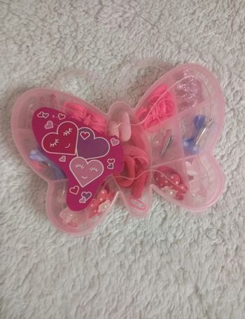 Coffret élastiques et barrettes enfants