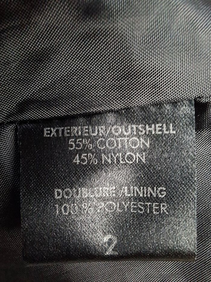 Trench noir Amazone Couture taille 2 (M) - photo numéro 9