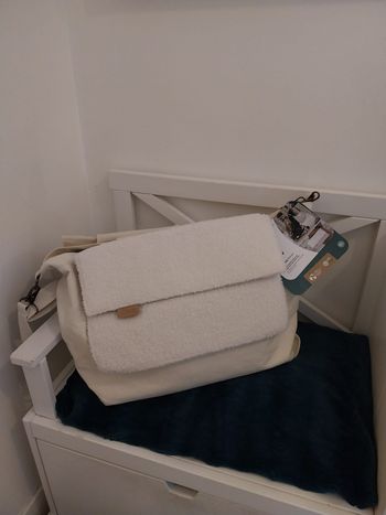NEUF avec étiquette - Sac à langer Tote Bag Babymoov beige + accessoires
