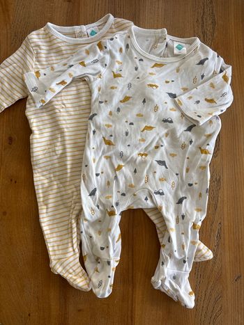 Lot de 2 pyjamas légers