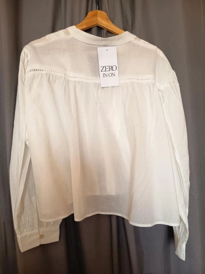 Chemisier court .croq top.  Marque zéro in on. - photo numéro 4
