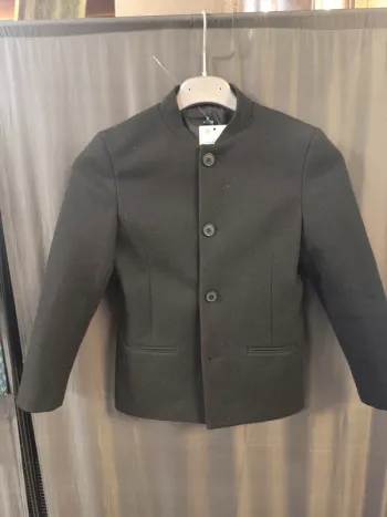 303889 blazer noir fille 10 ans kiabi