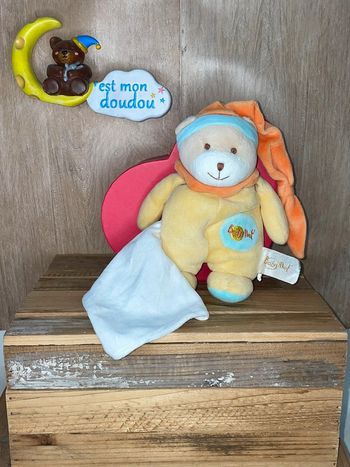 NAT349 doudou ours 🐻 babynat