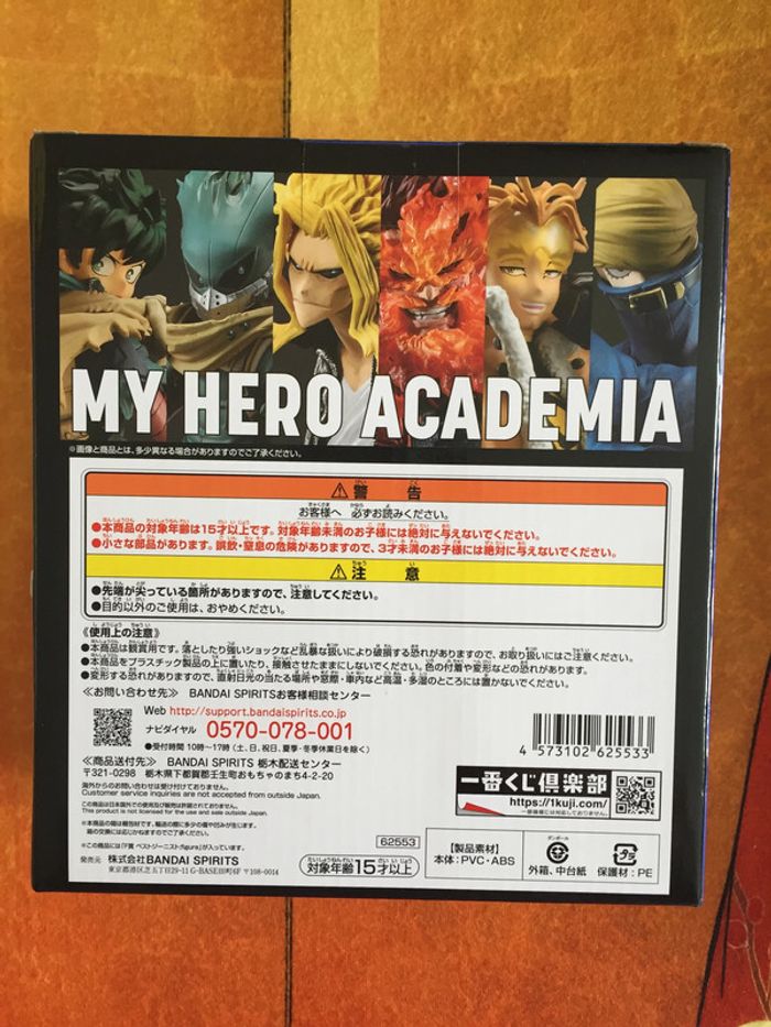 Best Jeanist My Hero Academia MHA Ichiban Kuji figure figurine - photo numéro 4