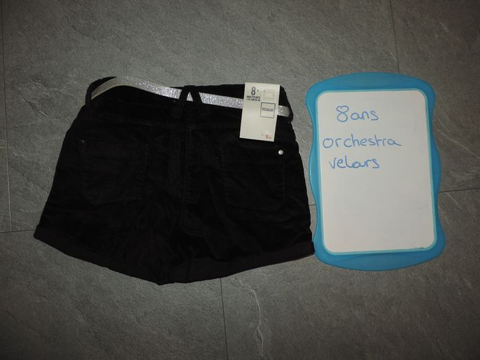 short en velours orchestra taille 8 ans - photo numéro 2