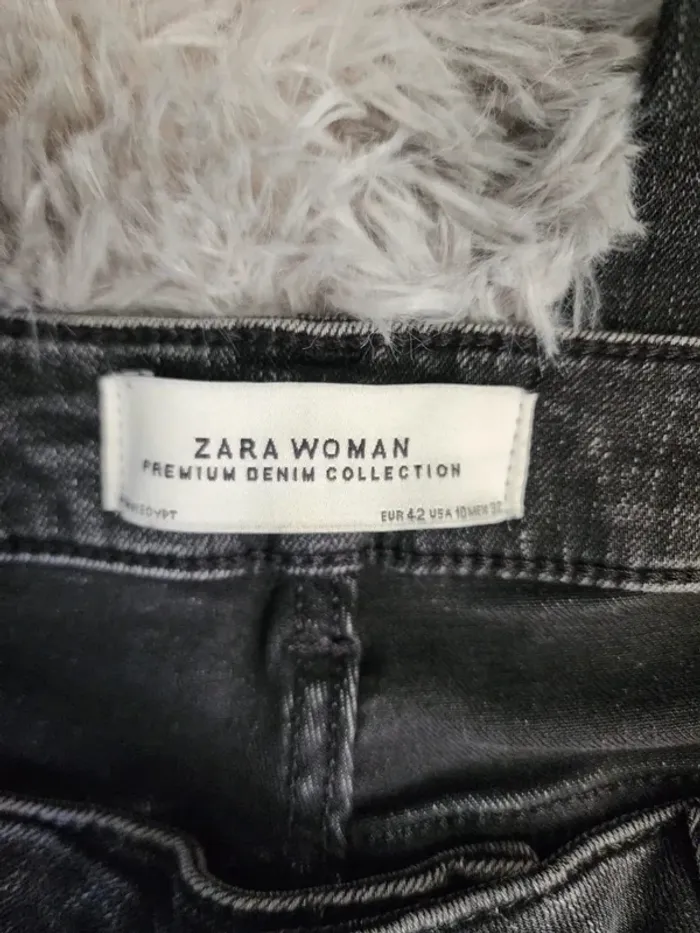 🌸Jeans skinny Noir Zara Woman Taille 42 🌸 - photo numéro 5