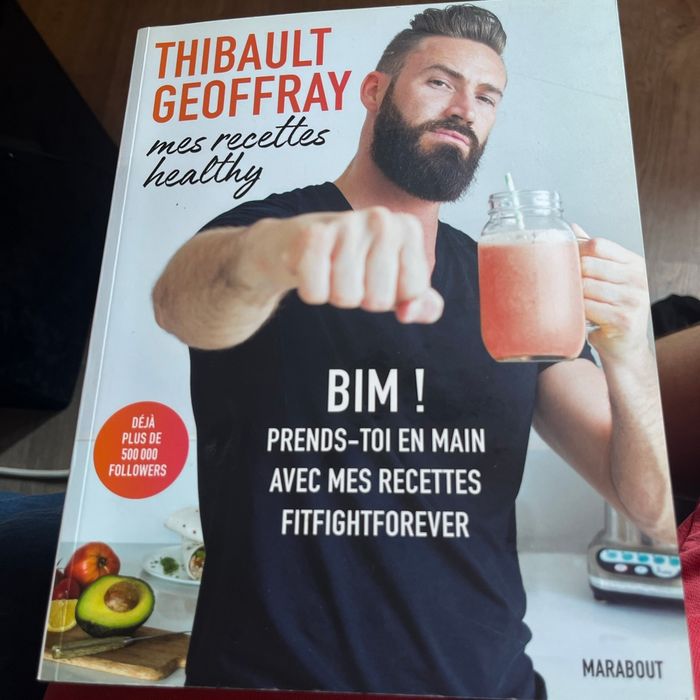 Livre Cuisine Sport Healthy THIBAUT GEOFFRAY