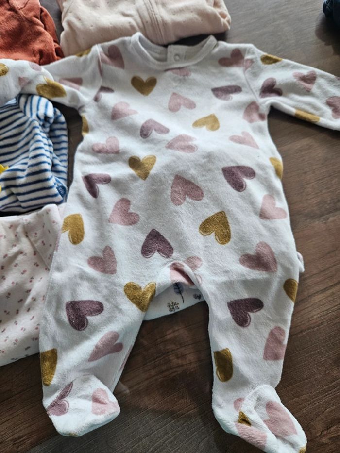Lot de 6 pyjamas bébé - photo numéro 2