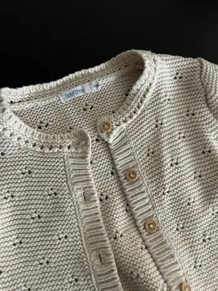 Ensemble robe et gilet 6 mois - photo numéro 3