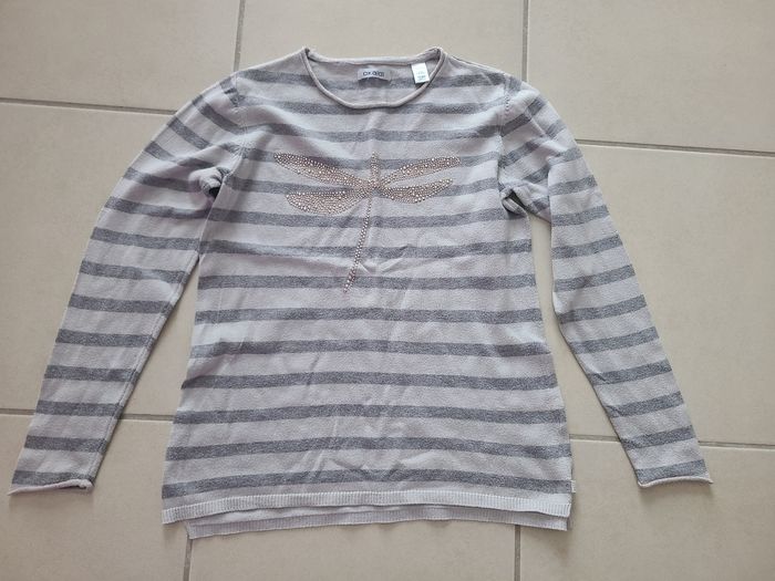 Pull fin Okaidi 10 ans