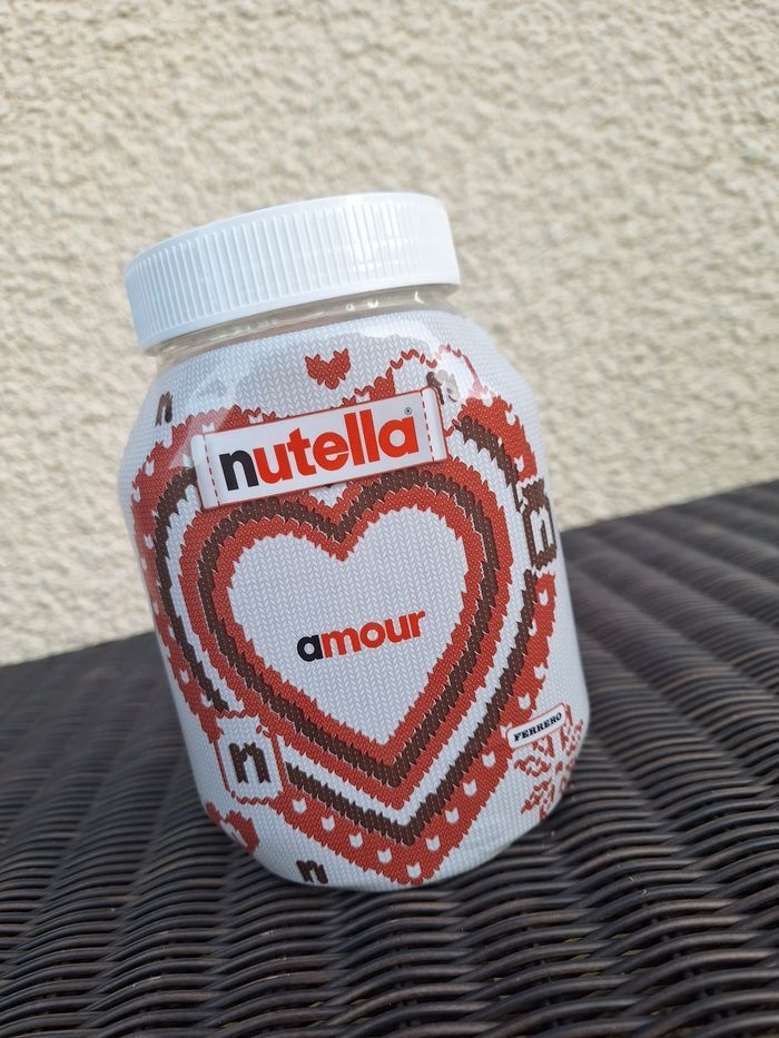 🌰 Pot de Nutella thème de Noël - photo numéro 2