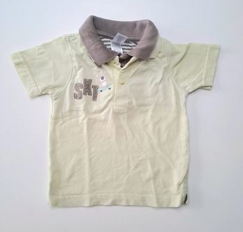 Polo vert pomme 12 mois