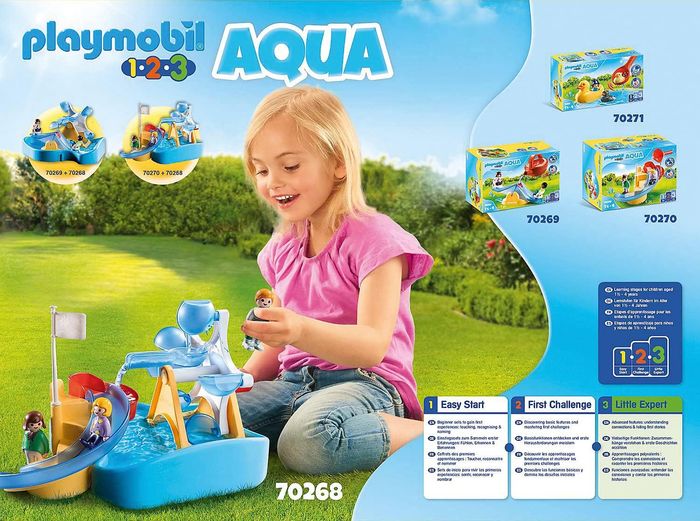 PLAYMOBIL 1.2.3 70268 Carrousel aquatique - photo numéro 3