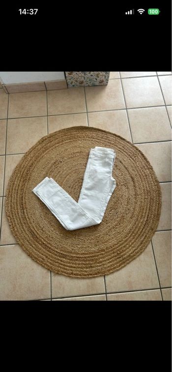 Jean blanc~Taille 32