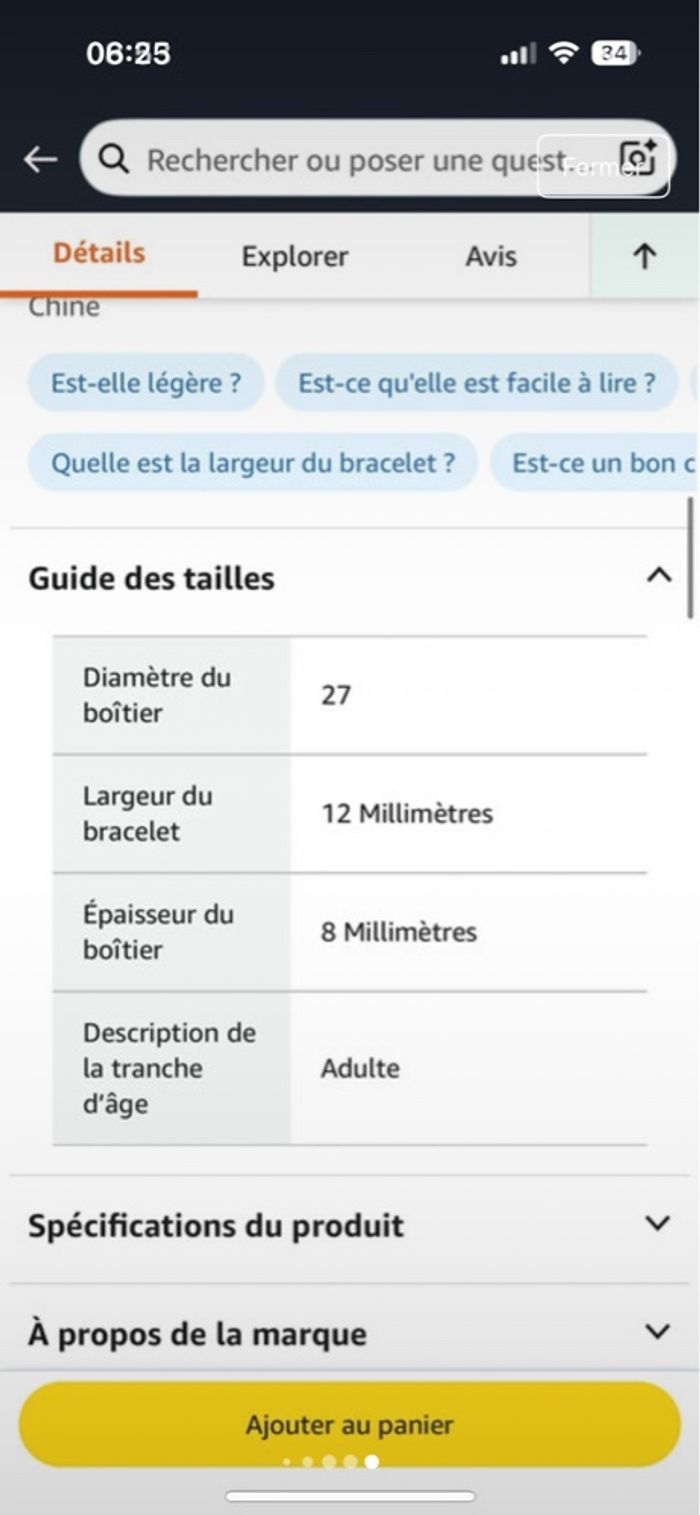 Montre femme - photo numéro 5