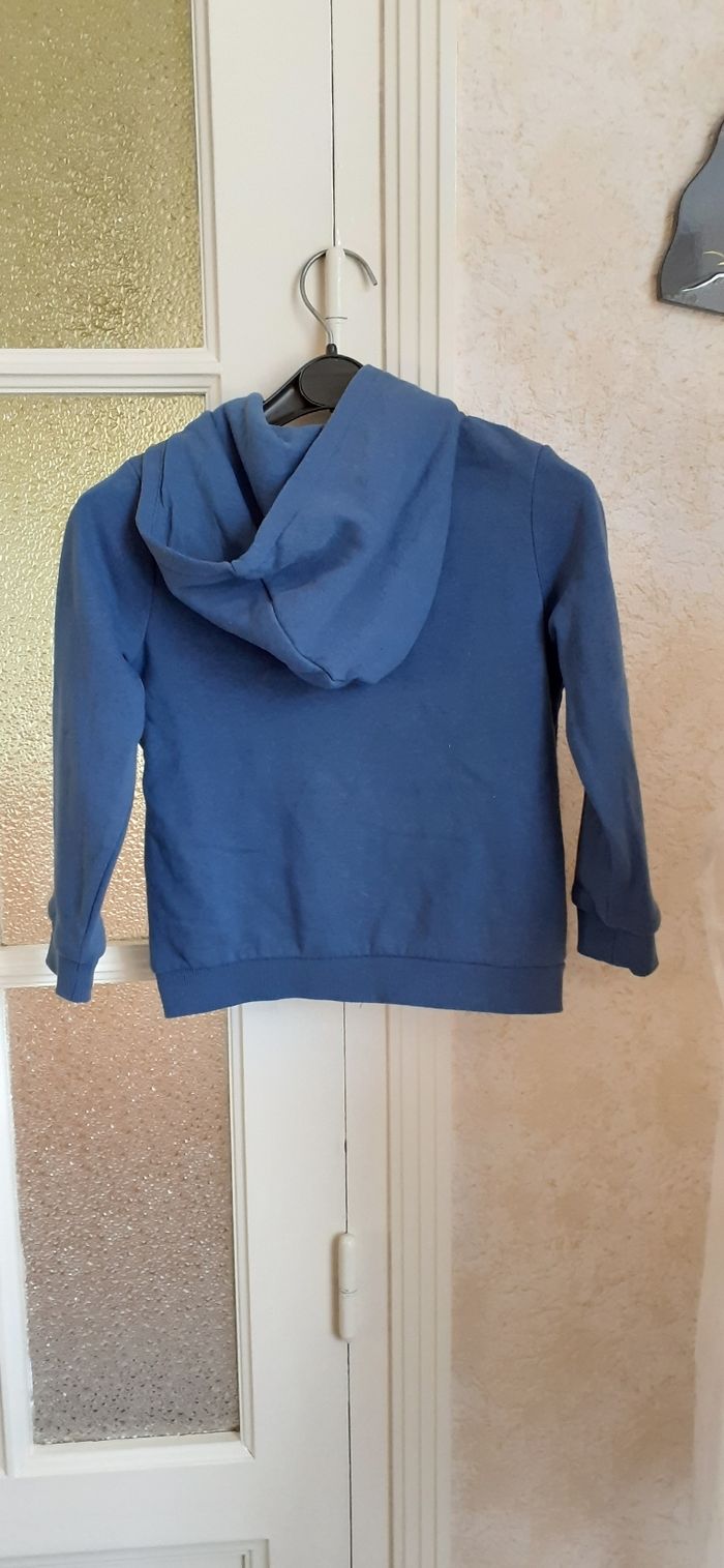 Veste zippée à capuche garçon 4 ans - photo numéro 2