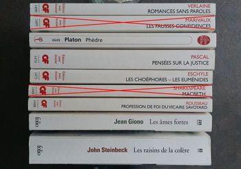 📚 Lot LIVRES roman littérature et philosophie