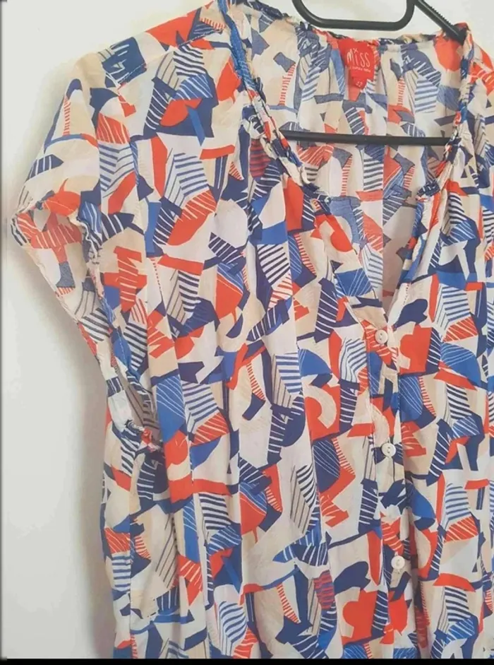 Chemise  coloré  viscose  taille 42 - photo numéro 5