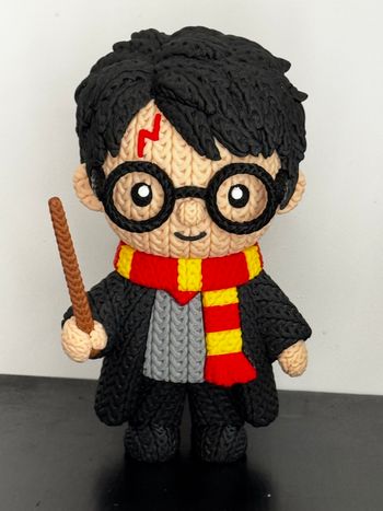 Figurine Harry Potter version tricoté  20 Cm