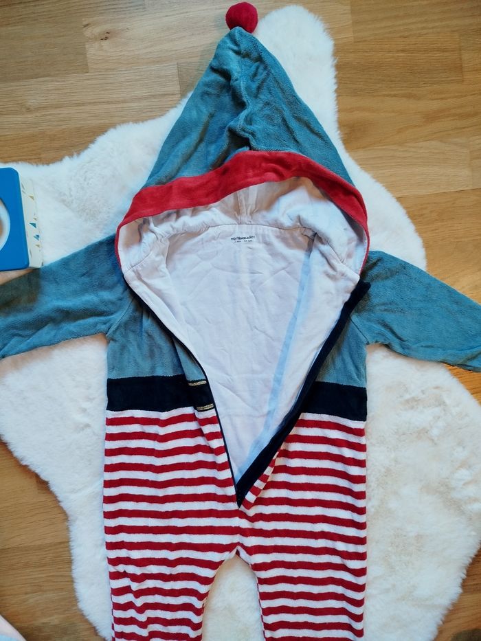 Sur pyjama en velours mixte lutin - photo numéro 3