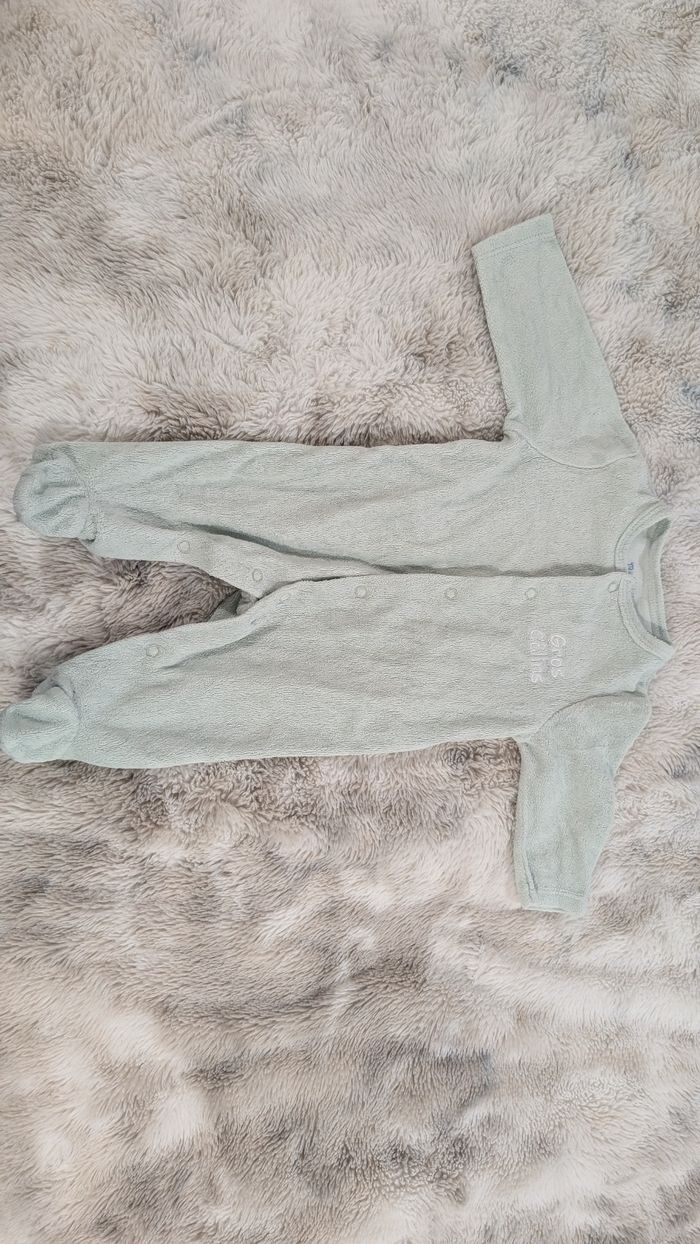 Pyjama Mes Petits Cailloux taille 1 mois