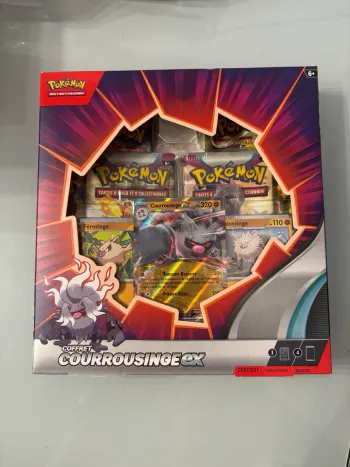 Pokémon - Coffret Courrousinge EX (4 boosters)