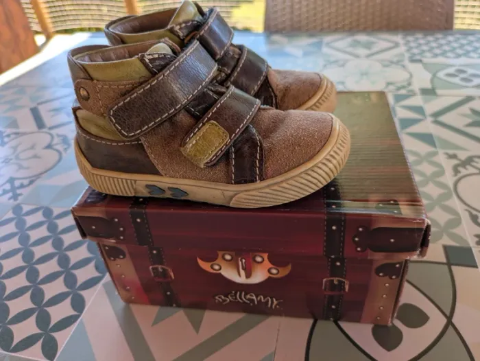 Bottines cuir garçon 24 - photo numéro 2