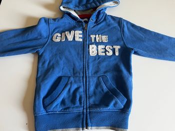 Sweat zippé