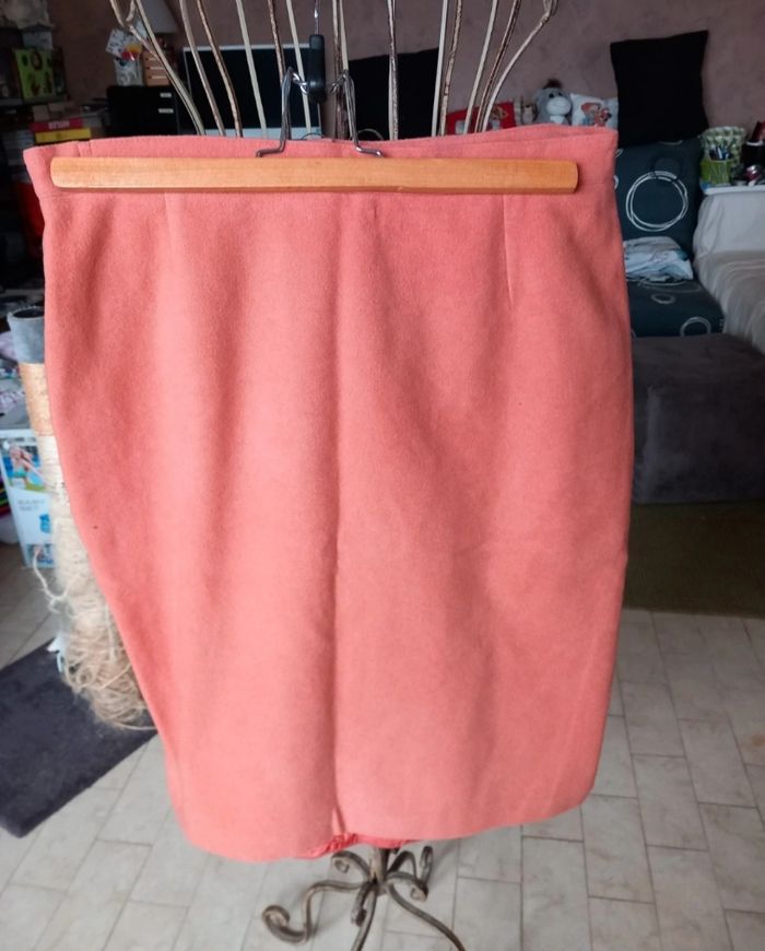 Jupe droite doublée (T.4)