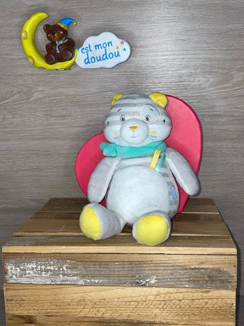 SDO134 doudou chat 🐱 sucre d’orge