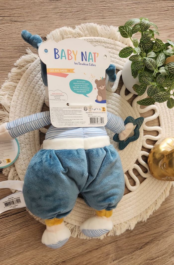 Doudou bébé Ours Baby Nat Neuf - photo numéro 9