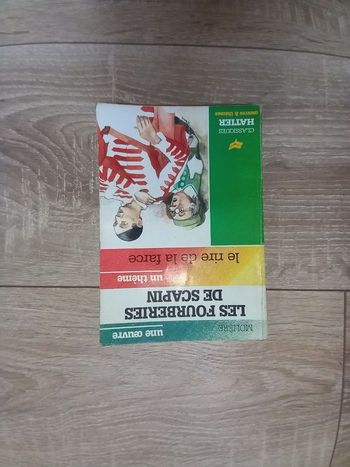 Livre Les fourberies de Scapin édition Hatier