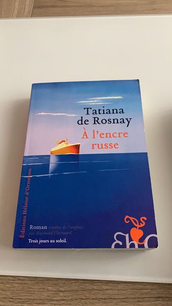 Livre A l’encre russe