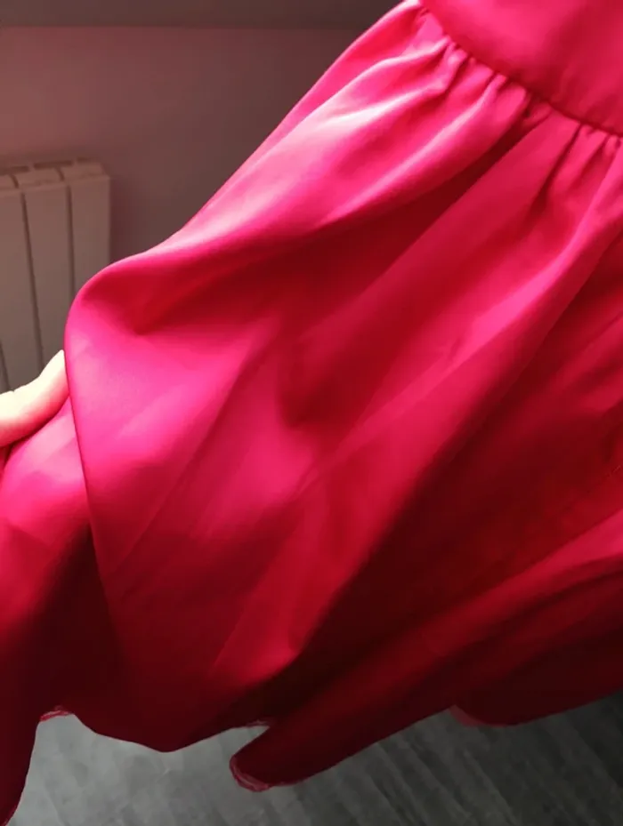 Robe fuchsia nafnaf t36 - photo numéro 4