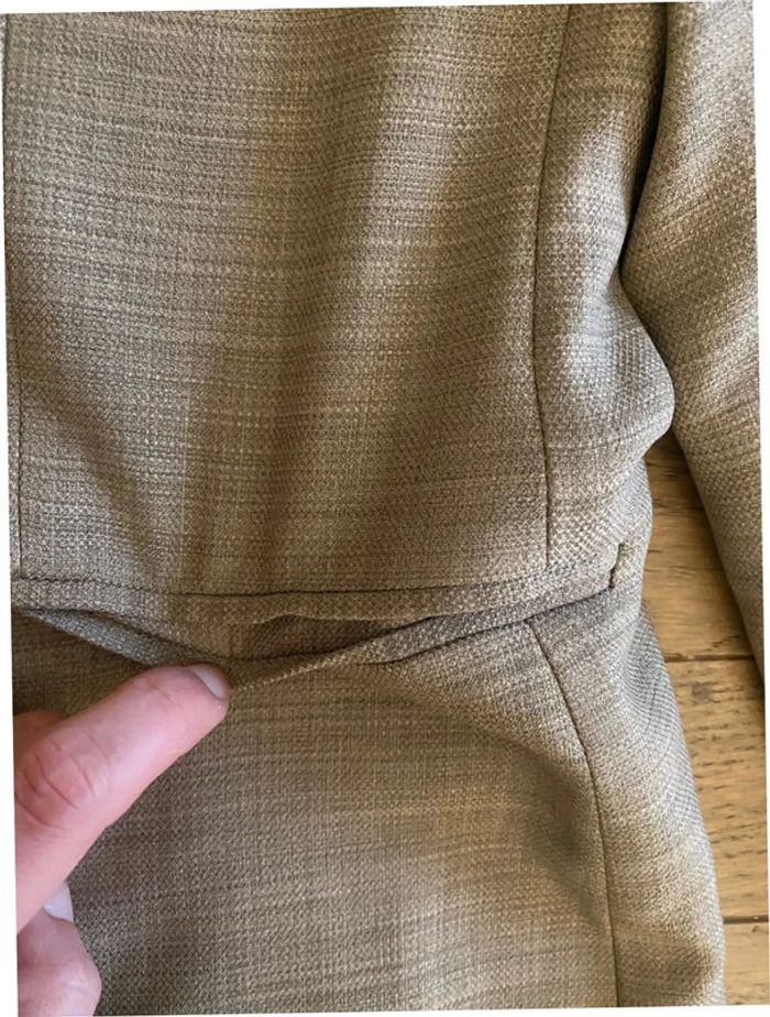 Blazer veste de costume Marron beige taille S Reserved neuf - photo numéro 5