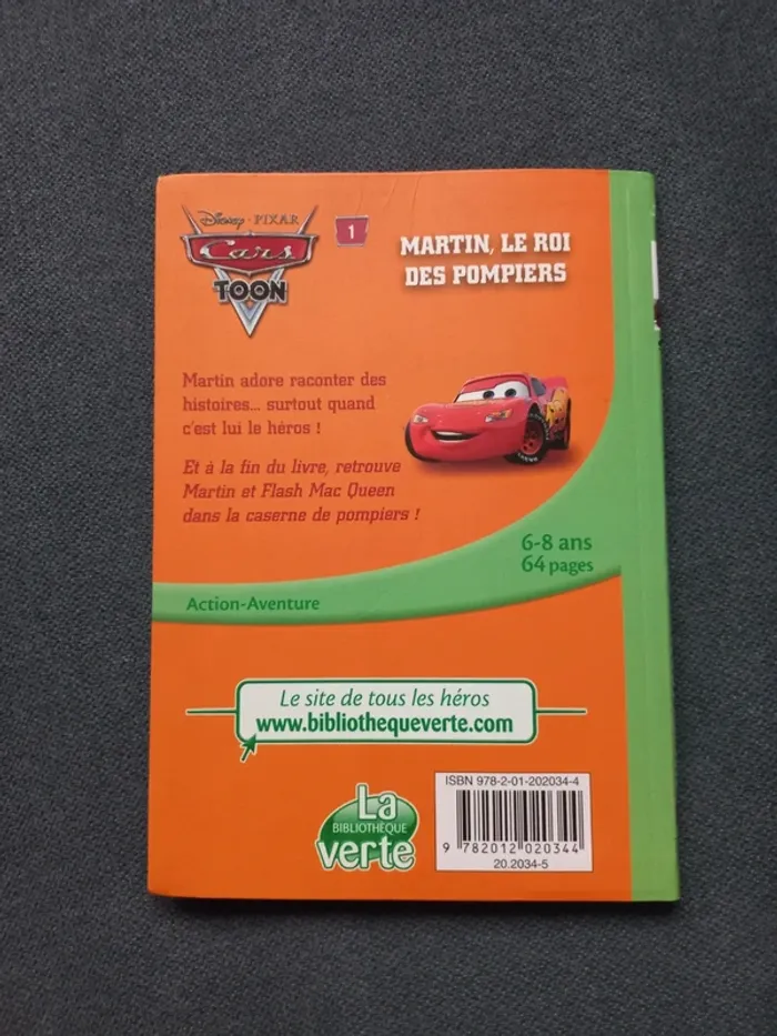 Livre Disney Cars toon - photo numéro 3